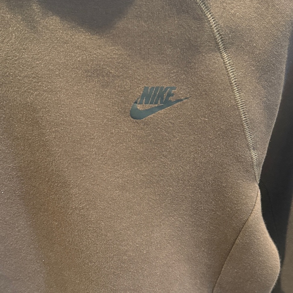 Nike Men’s Dark Brown Pullover Hoodie Size- Small - Picture 2 of 4